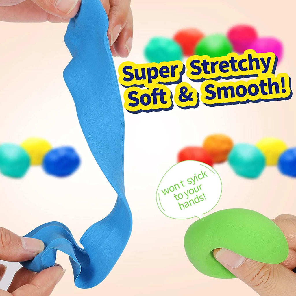 CandWuom Air Dry Clay for Kids- 36 Colors Modeling Magic Clay Kit, Soft & Ultra Light Molding Clay, Art Crafts Best Gift for Boys & Girls Age 3-12